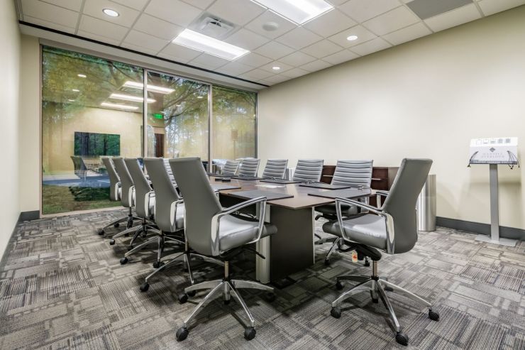 Boardroom with seating for 12